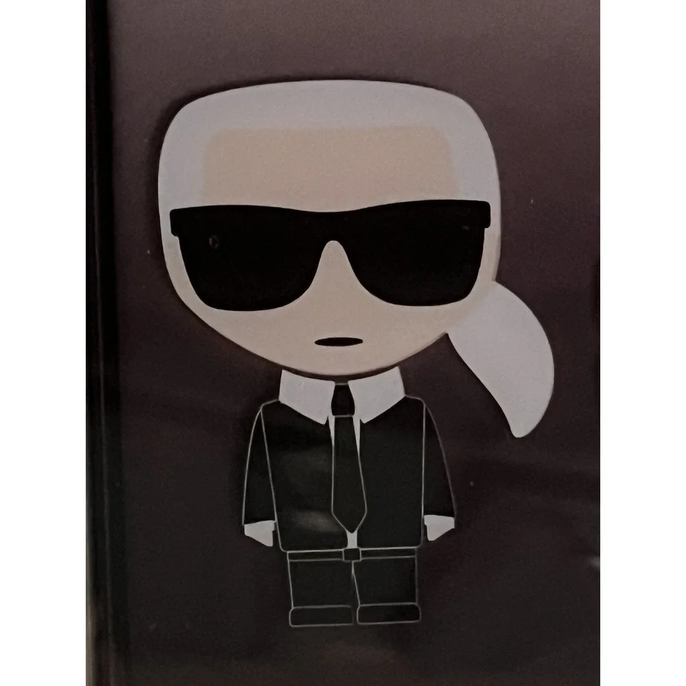 Case iPhone 14‎ pro Karl Lagerfeld MagSafe Cat Choupette Figure Black Ombré Slim